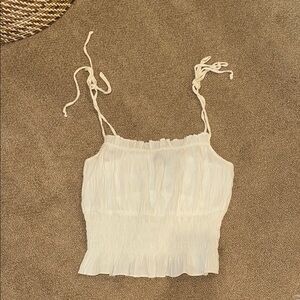 Kendall & Kylie Cream Camisole Top